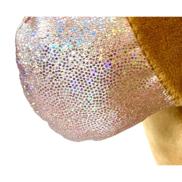 NEW Large Animal Adventure Squeeze w/Love XTRA PUFF Reindeer Glittery Plush-15" - Picture 11 of 16